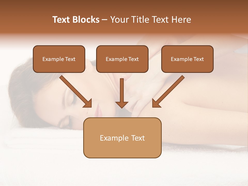 Towel Lady Background PowerPoint Template