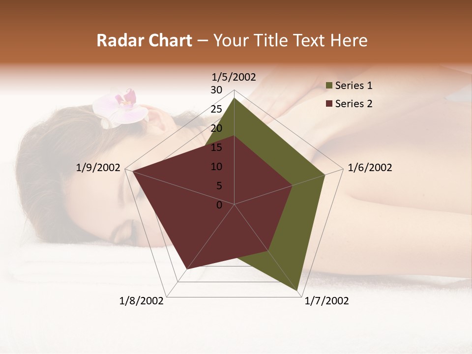 Towel Lady Background PowerPoint Template