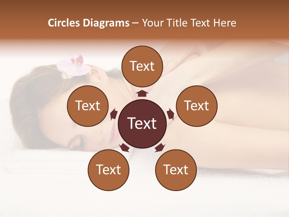 Towel Lady Background PowerPoint Template