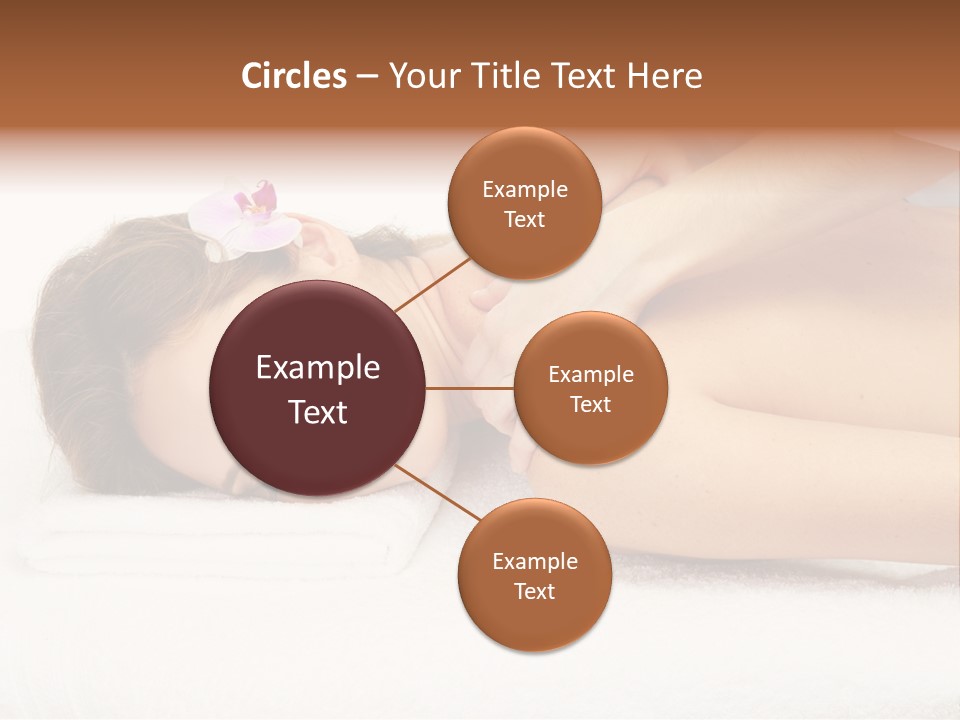 Towel Lady Background PowerPoint Template