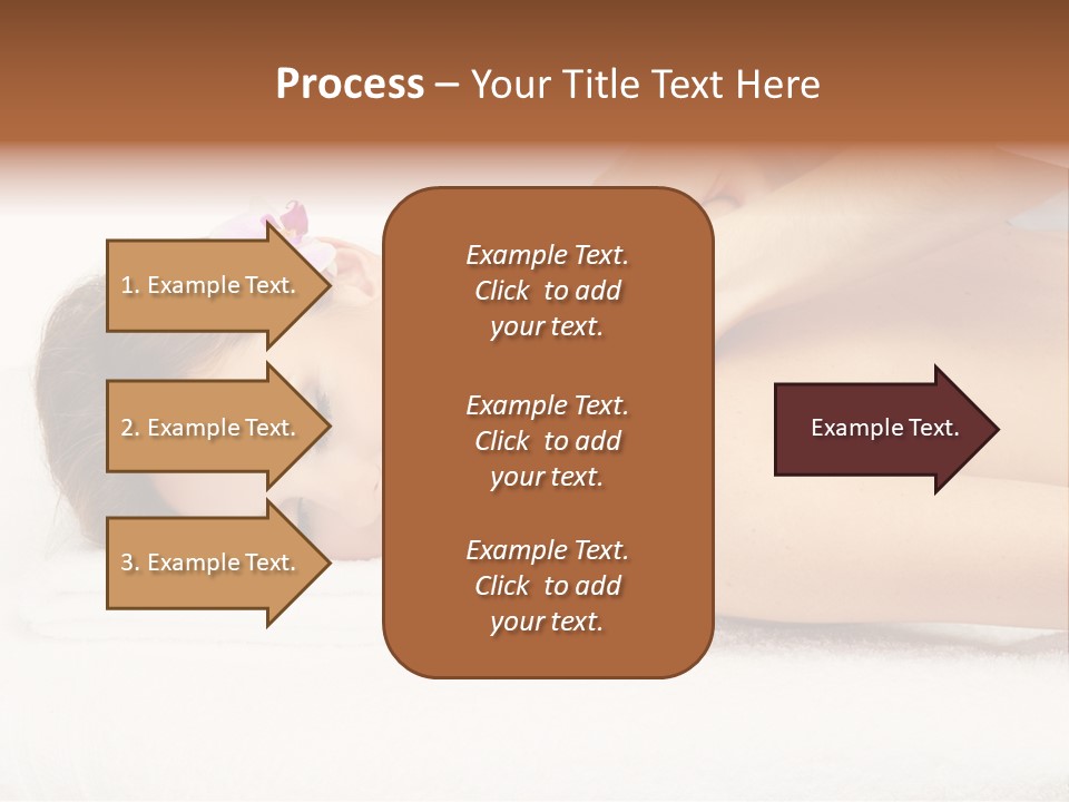 Towel Lady Background PowerPoint Template