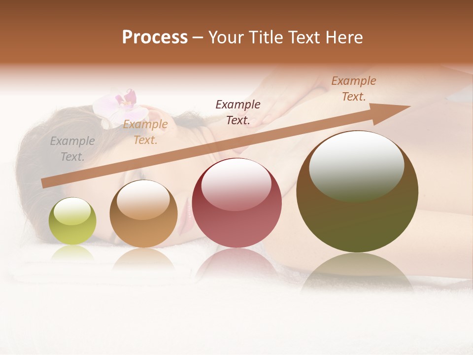 Towel Lady Background PowerPoint Template