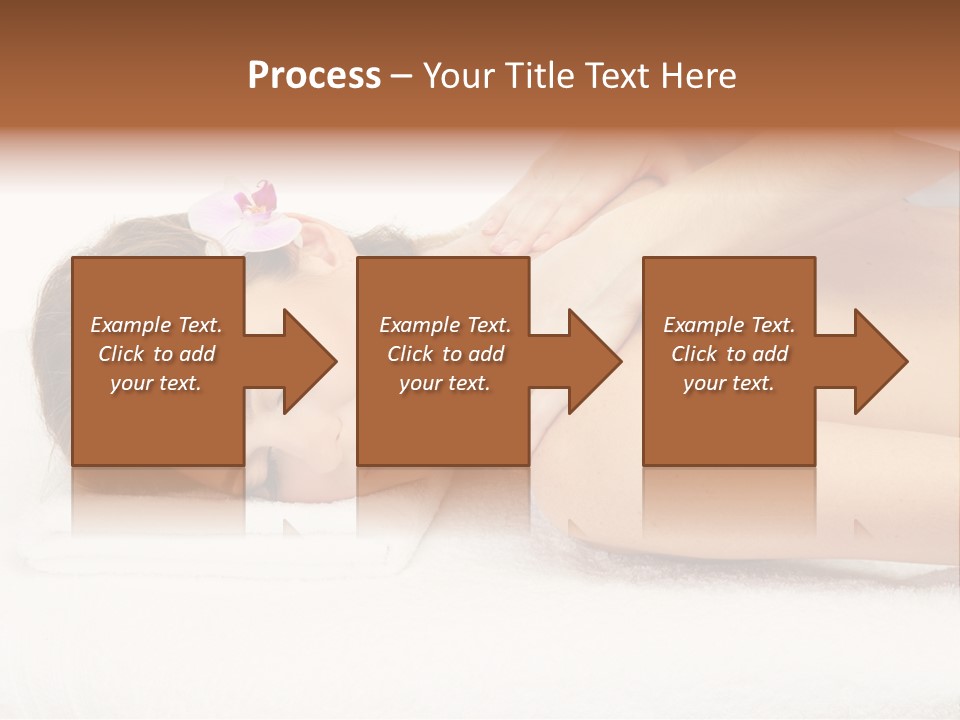 Towel Lady Background PowerPoint Template