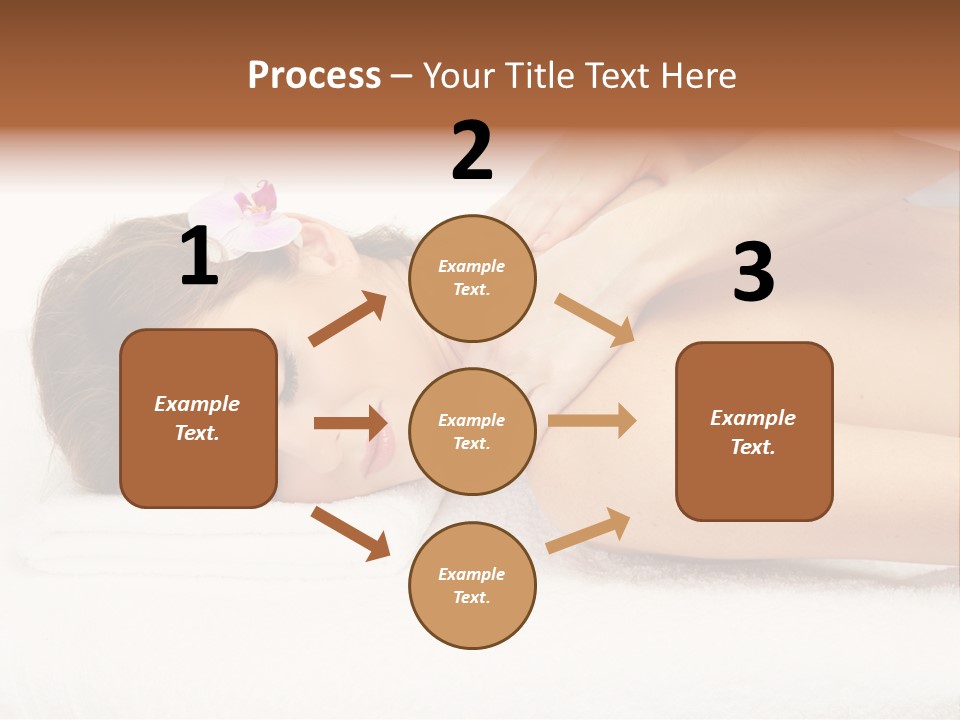 Towel Lady Background PowerPoint Template