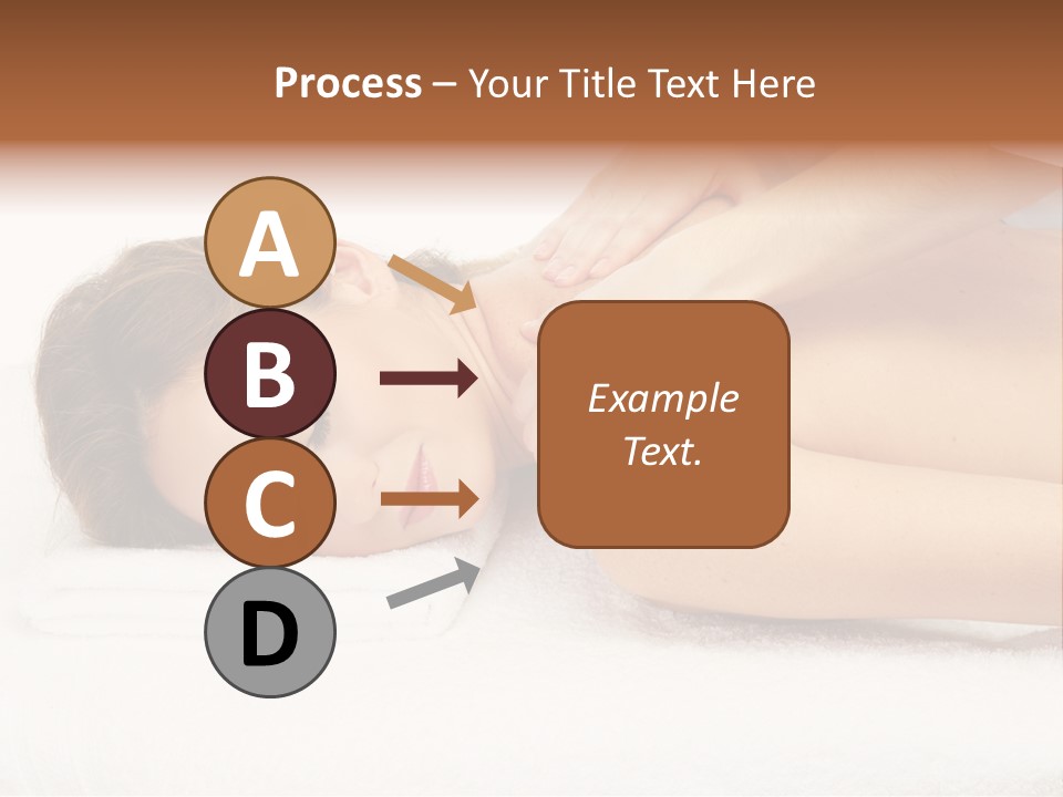 Towel Lady Background PowerPoint Template