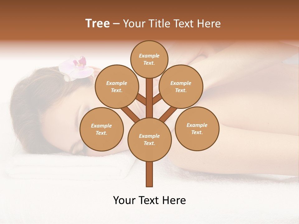 Towel Lady Background PowerPoint Template