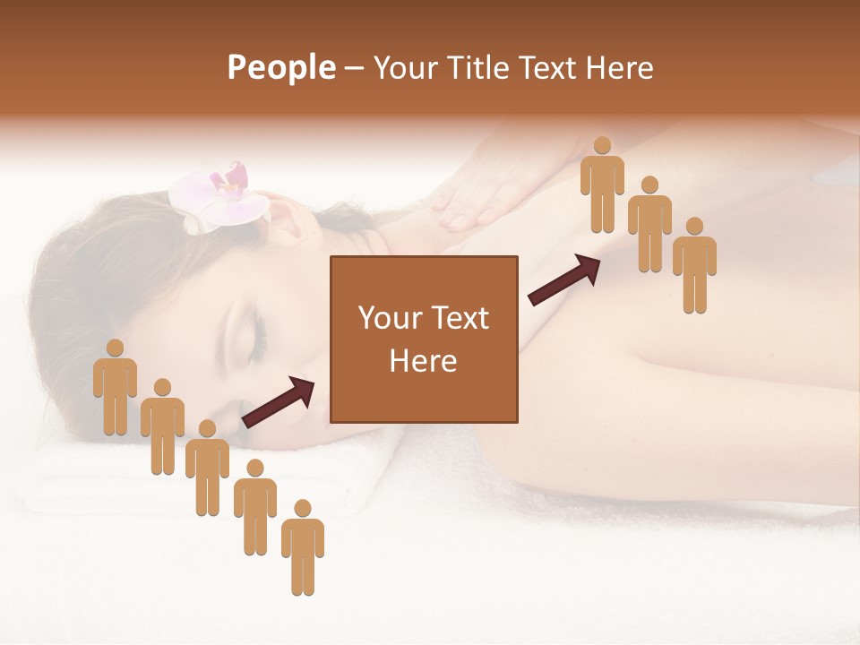 Towel Lady Background PowerPoint Template