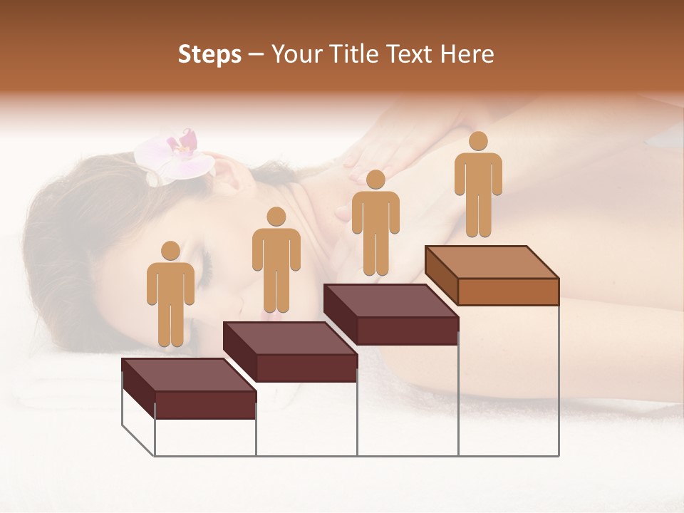 Towel Lady Background PowerPoint Template