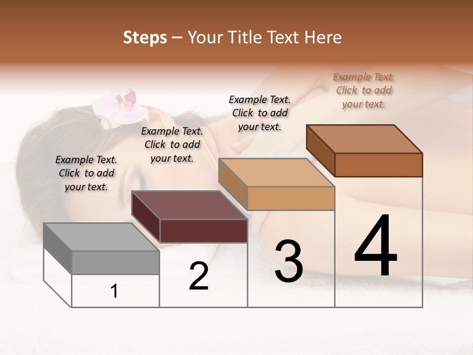 Towel Lady Background PowerPoint Template