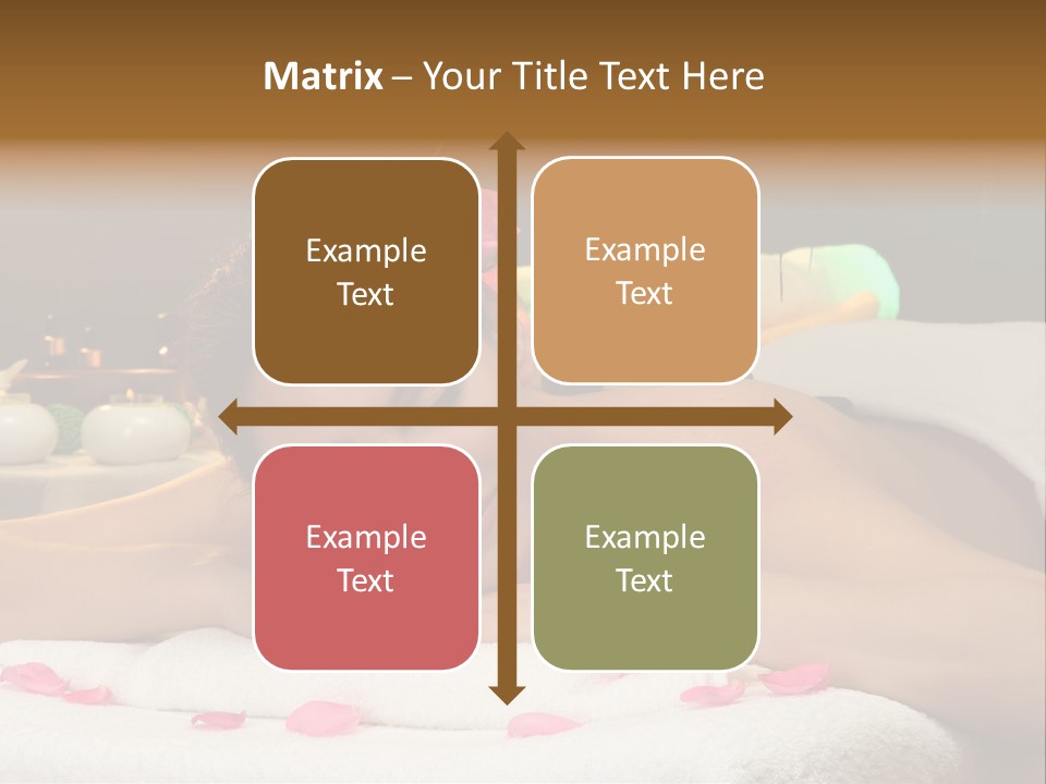 Caucasian White Young PowerPoint Template