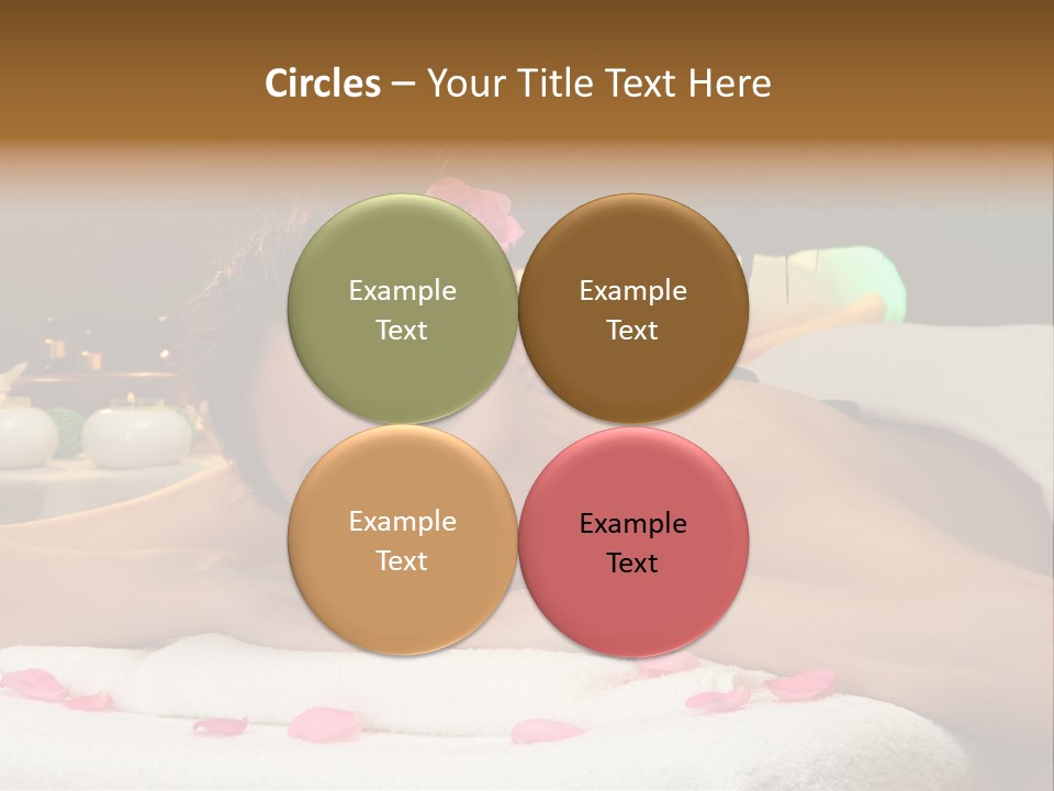 Caucasian White Young PowerPoint Template