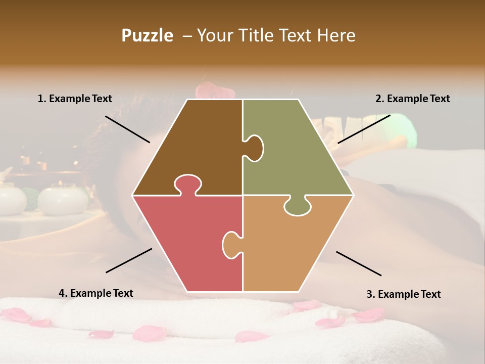 Caucasian White Young PowerPoint Template