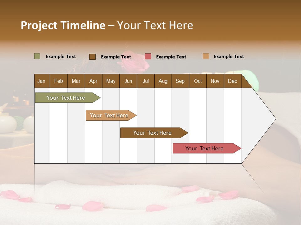 Caucasian White Young PowerPoint Template