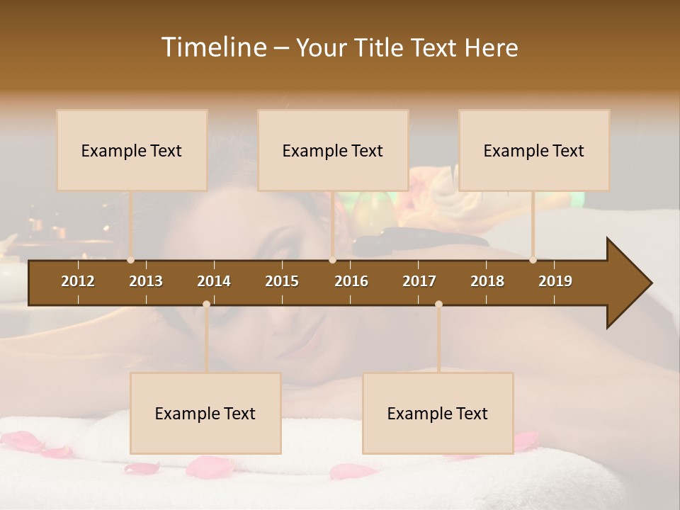 Caucasian White Young PowerPoint Template