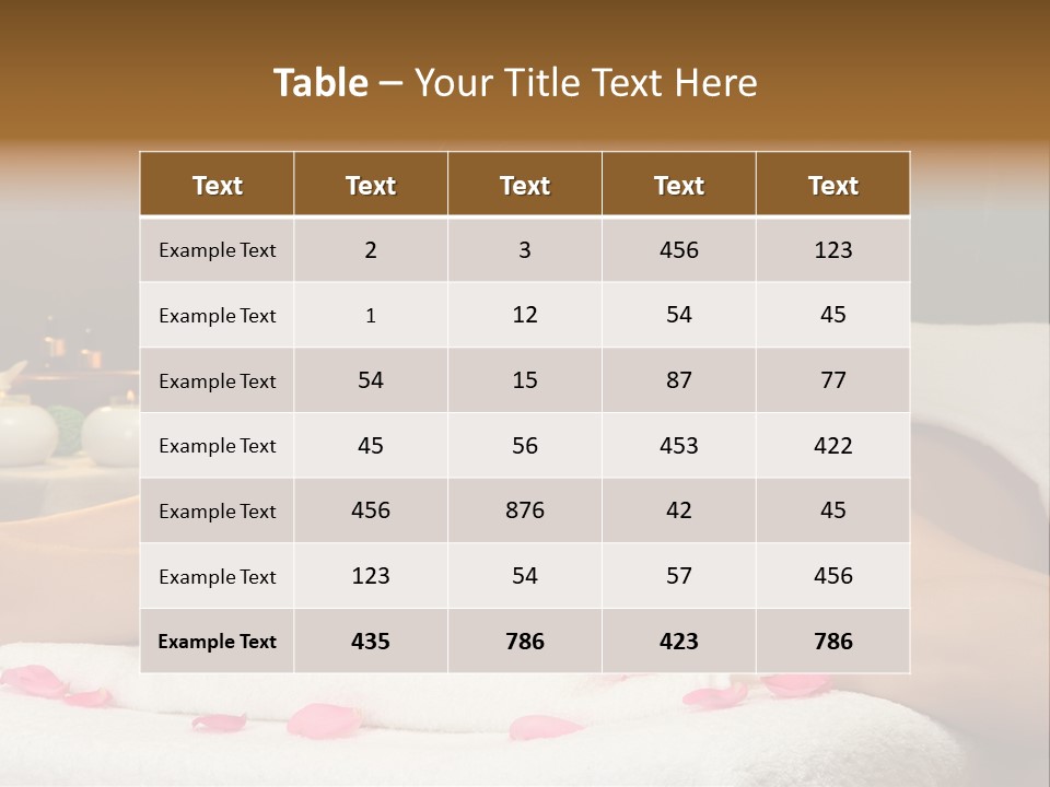 Caucasian White Young PowerPoint Template