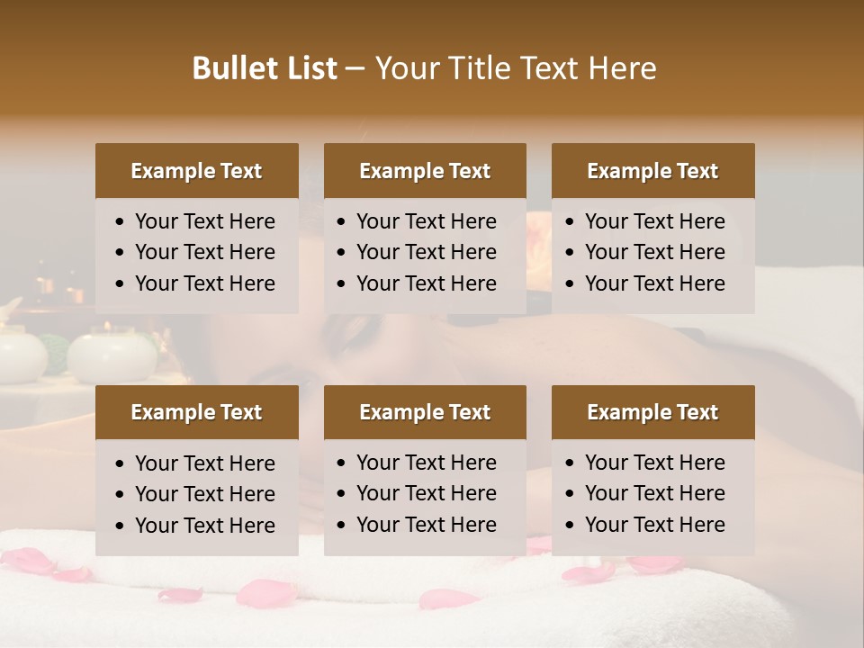 Caucasian White Young PowerPoint Template