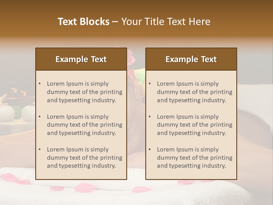 Caucasian White Young PowerPoint Template