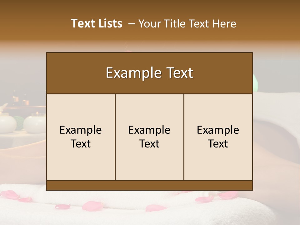 Caucasian White Young PowerPoint Template