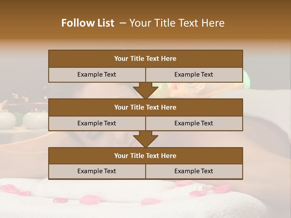 Caucasian White Young PowerPoint Template