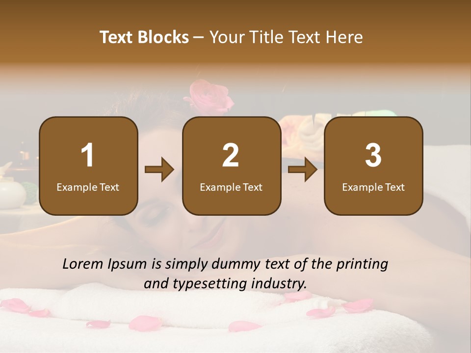 Caucasian White Young PowerPoint Template