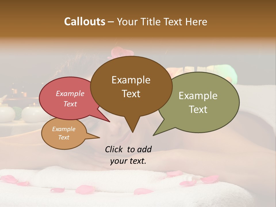 Caucasian White Young PowerPoint Template