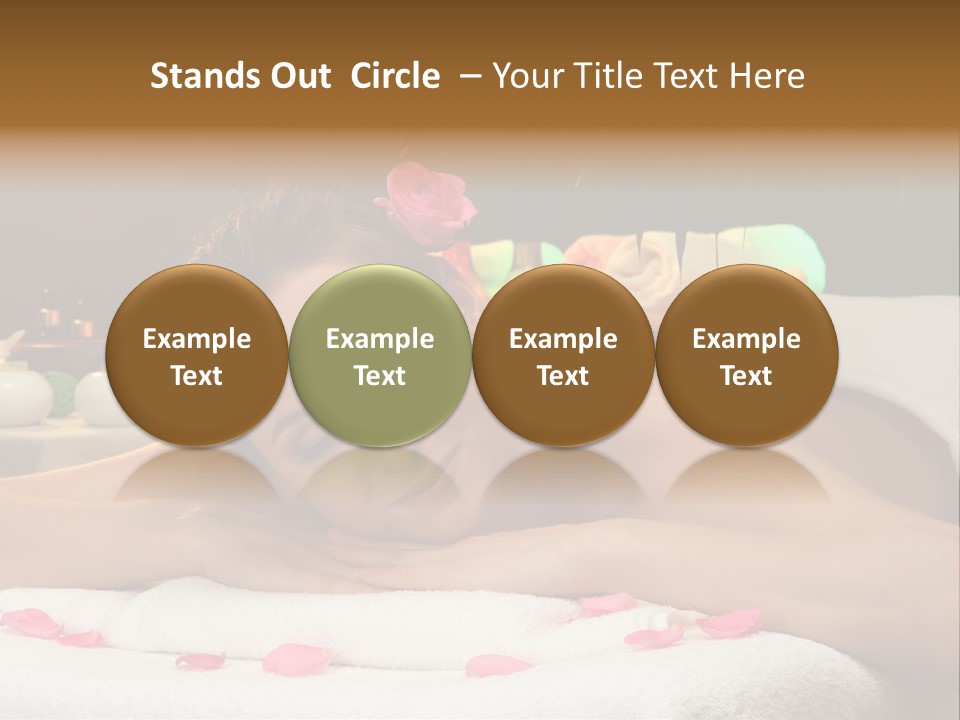 Caucasian White Young PowerPoint Template