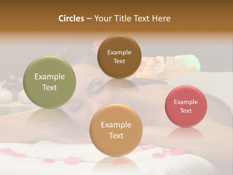 Caucasian White Young PowerPoint Template