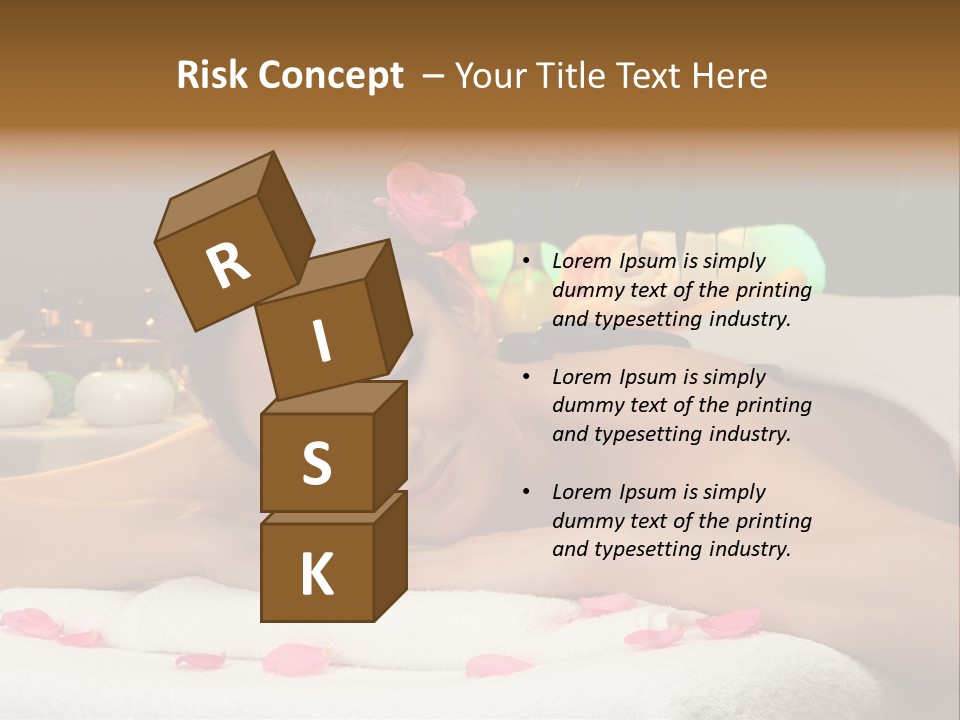 Caucasian White Young PowerPoint Template