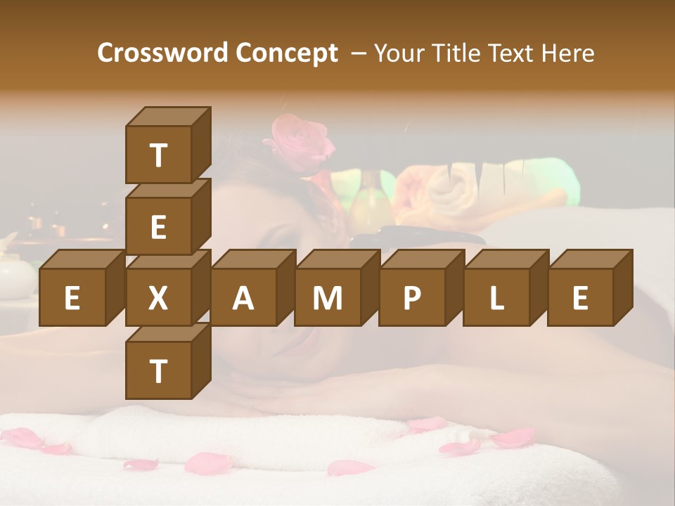 Caucasian White Young PowerPoint Template