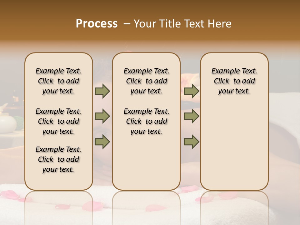 Caucasian White Young PowerPoint Template