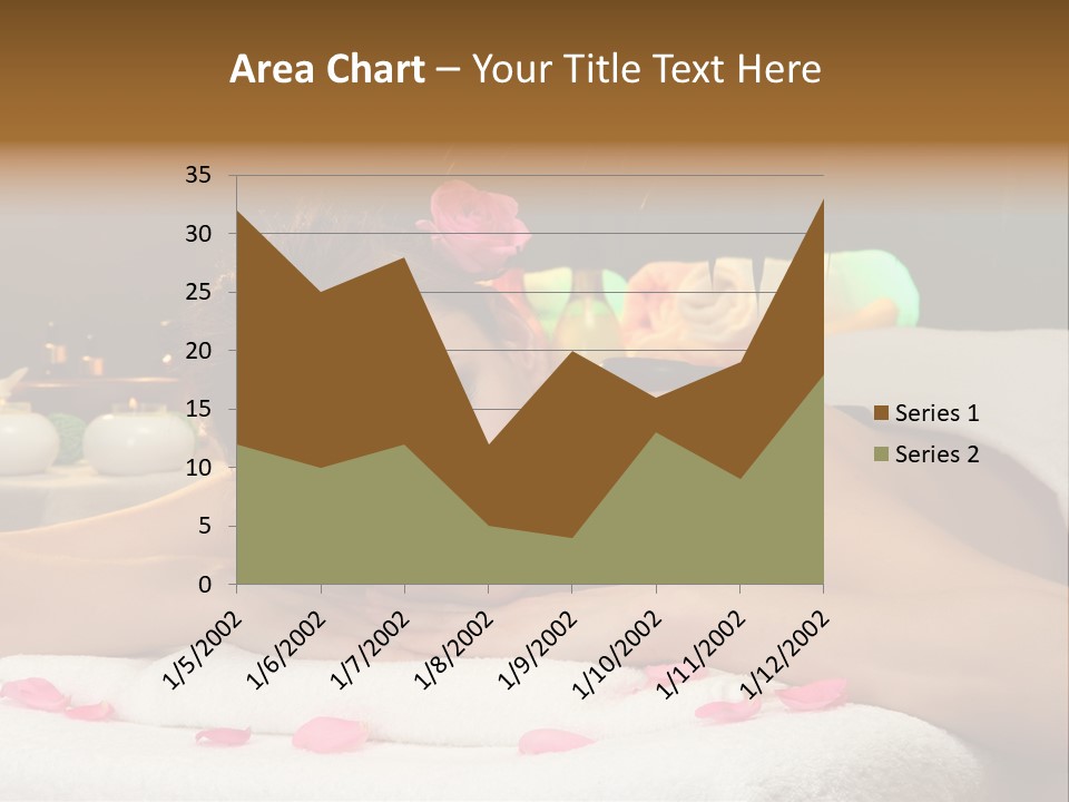 Caucasian White Young PowerPoint Template