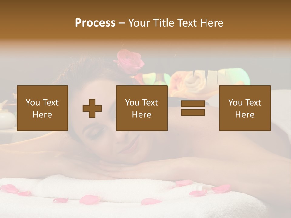 Caucasian White Young PowerPoint Template