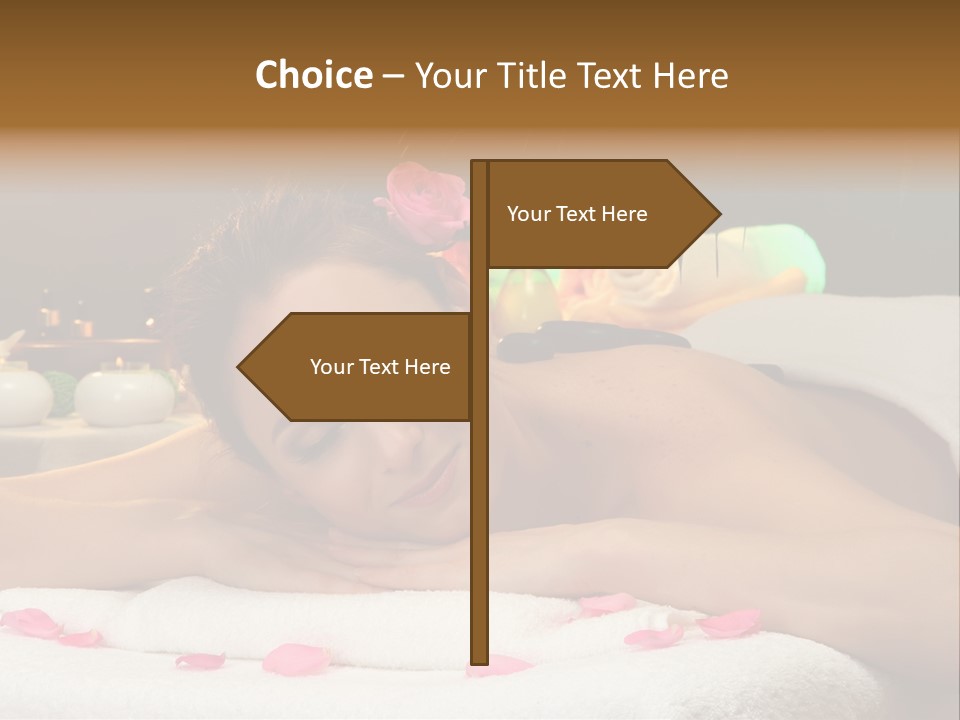 Caucasian White Young PowerPoint Template