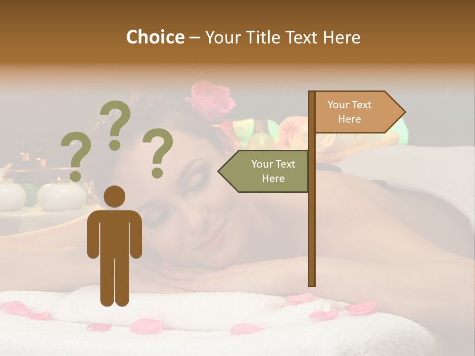 Caucasian White Young PowerPoint Template