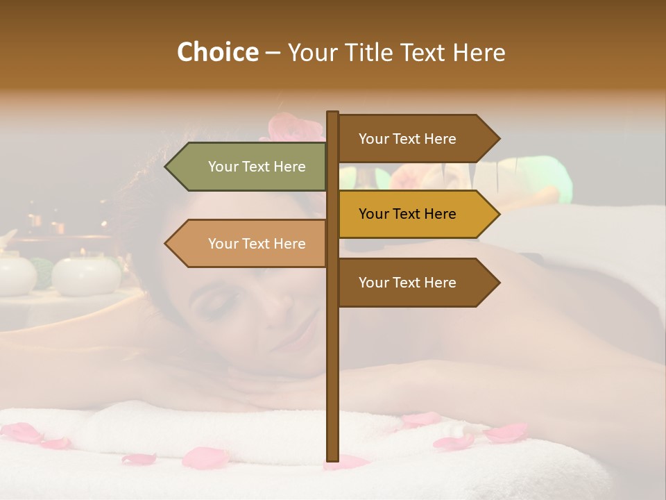 Caucasian White Young PowerPoint Template