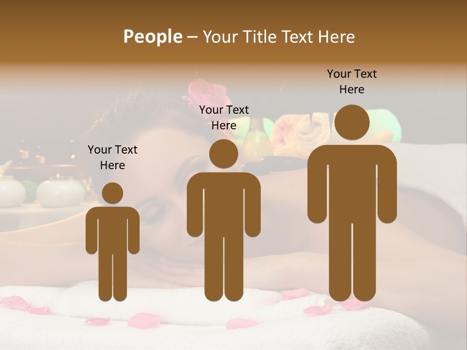 Caucasian White Young PowerPoint Template