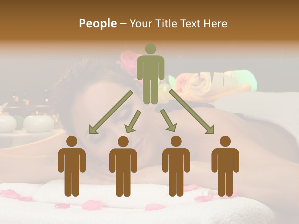 Caucasian White Young PowerPoint Template