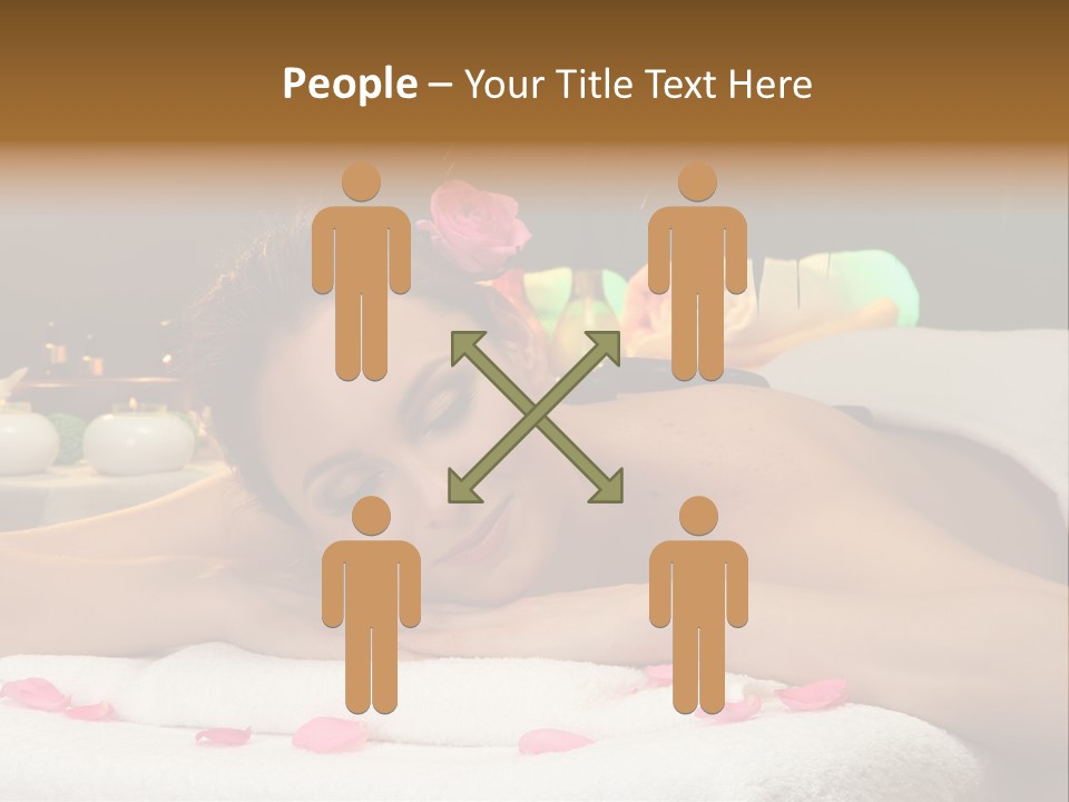 Caucasian White Young PowerPoint Template