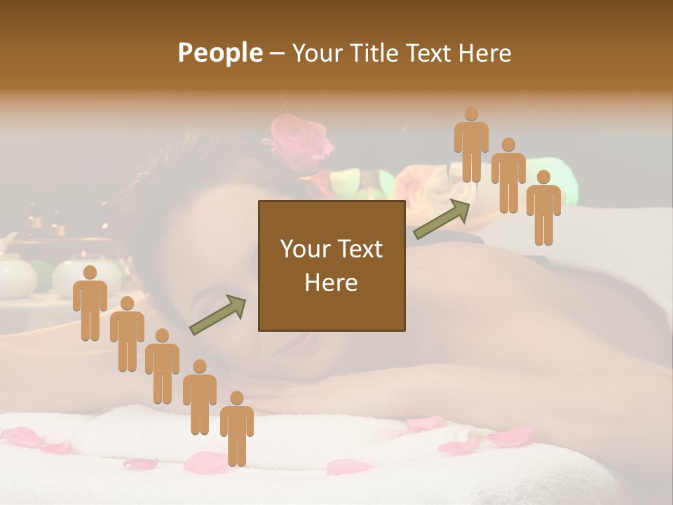 Caucasian White Young PowerPoint Template