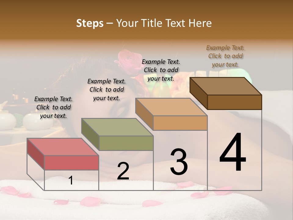 Caucasian White Young PowerPoint Template