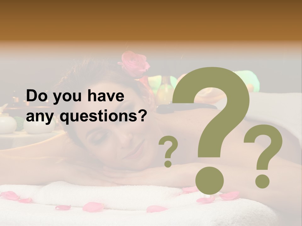 Caucasian White Young PowerPoint Template