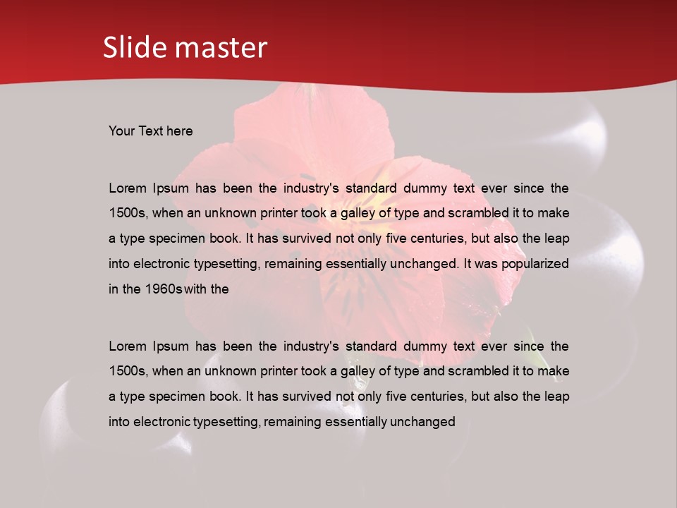 Medicine Shui Hot PowerPoint Template