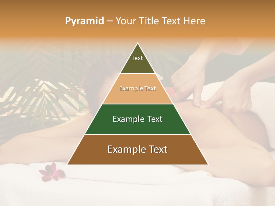 Leaves Towel Enjoy PowerPoint Template