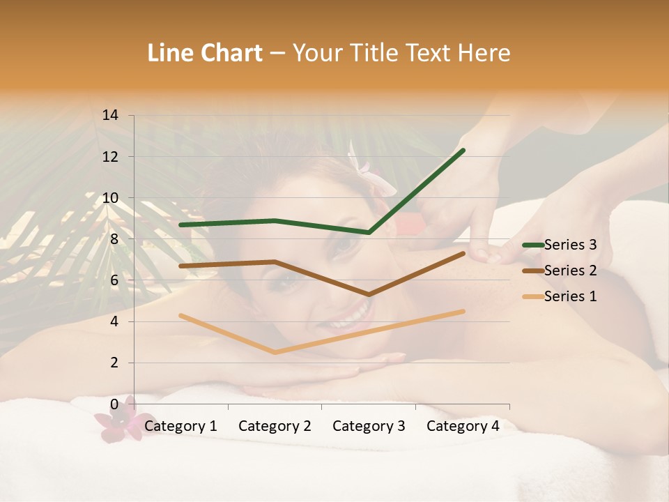 Leaves Towel Enjoy PowerPoint Template