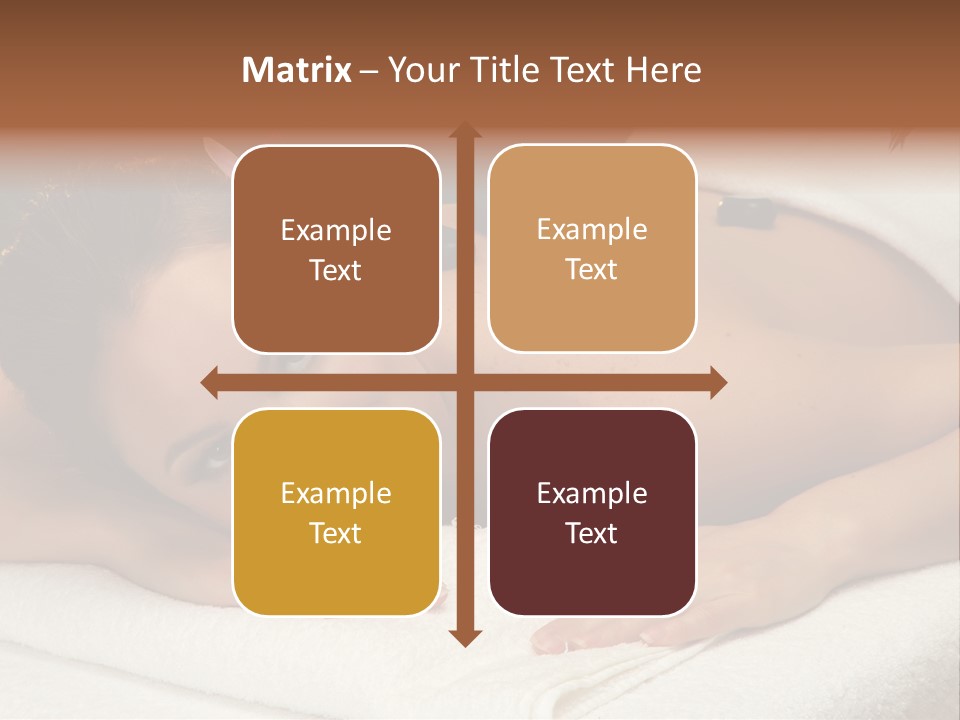 Health Consumption Flower PowerPoint Template