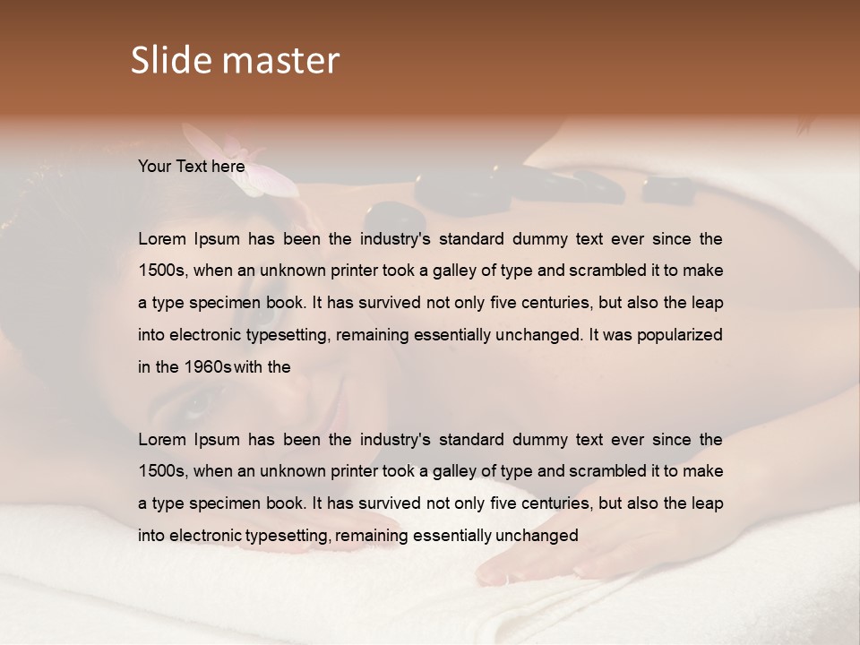 Health Consumption Flower PowerPoint Template