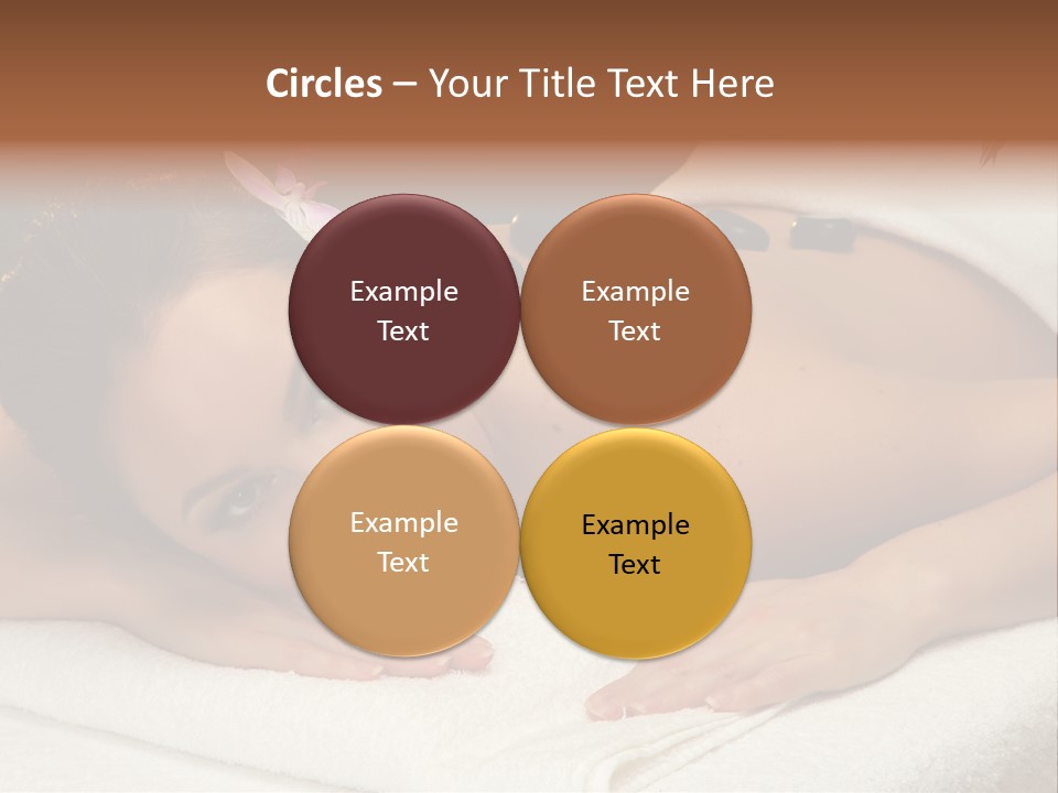 Health Consumption Flower PowerPoint Template