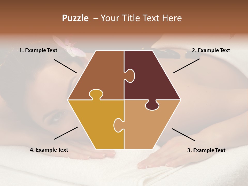 Health Consumption Flower PowerPoint Template