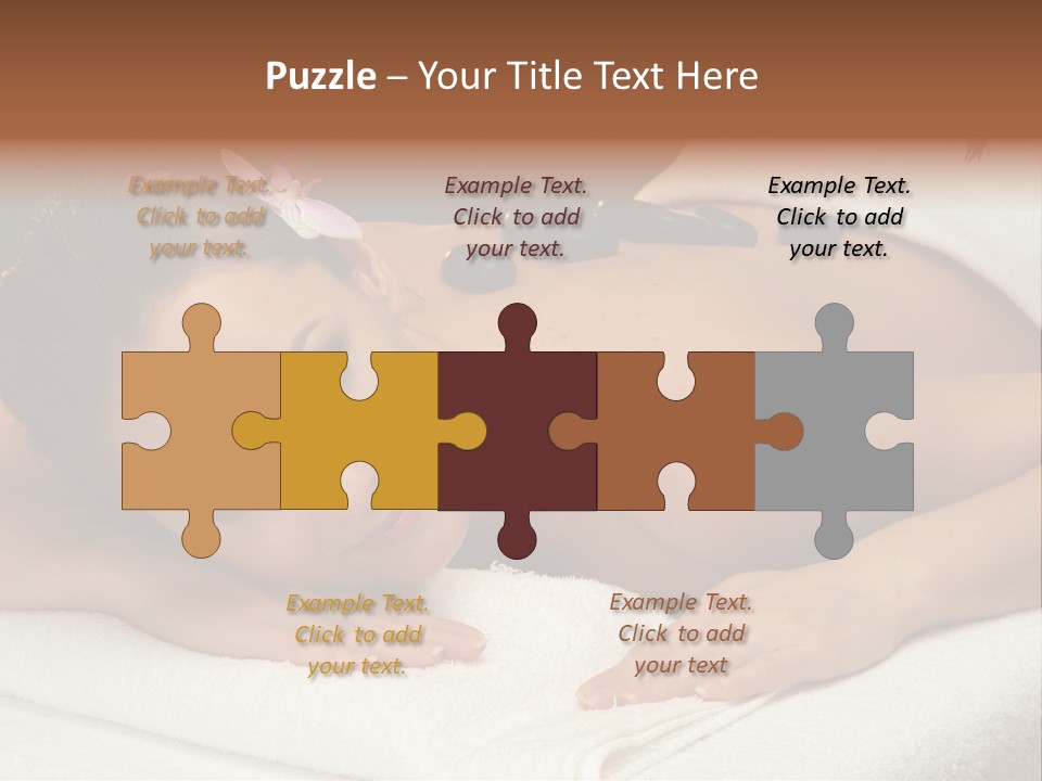 Health Consumption Flower PowerPoint Template