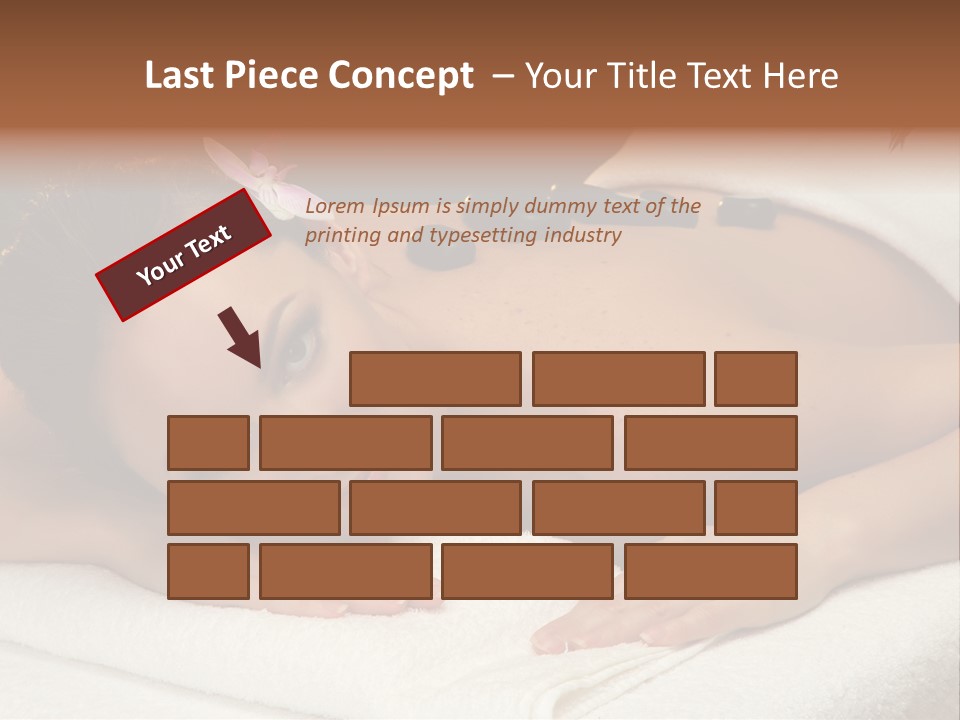 Health Consumption Flower PowerPoint Template